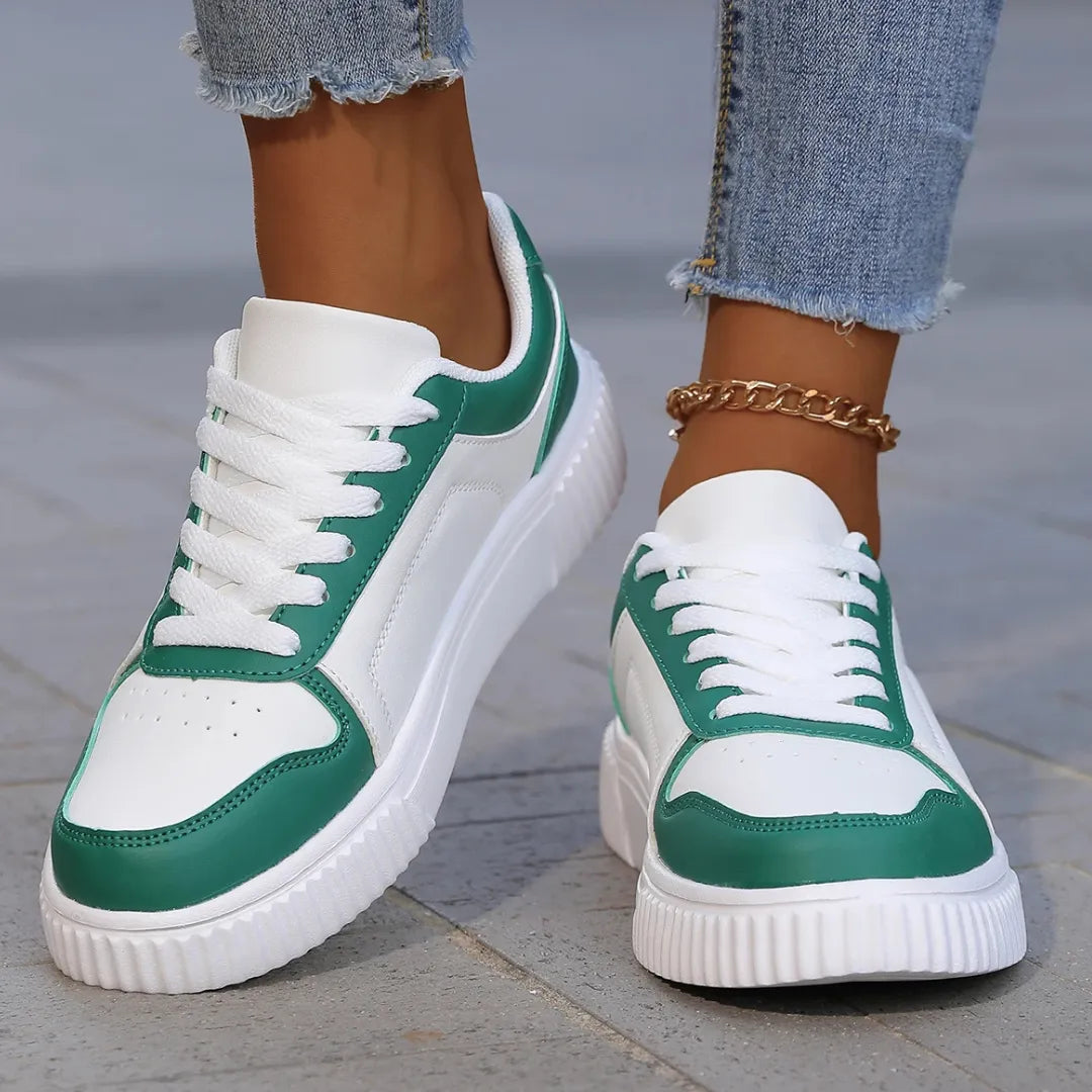 Noa Dames Sneakers – Trendy Schoenen met Uitneembaar Voetbed
