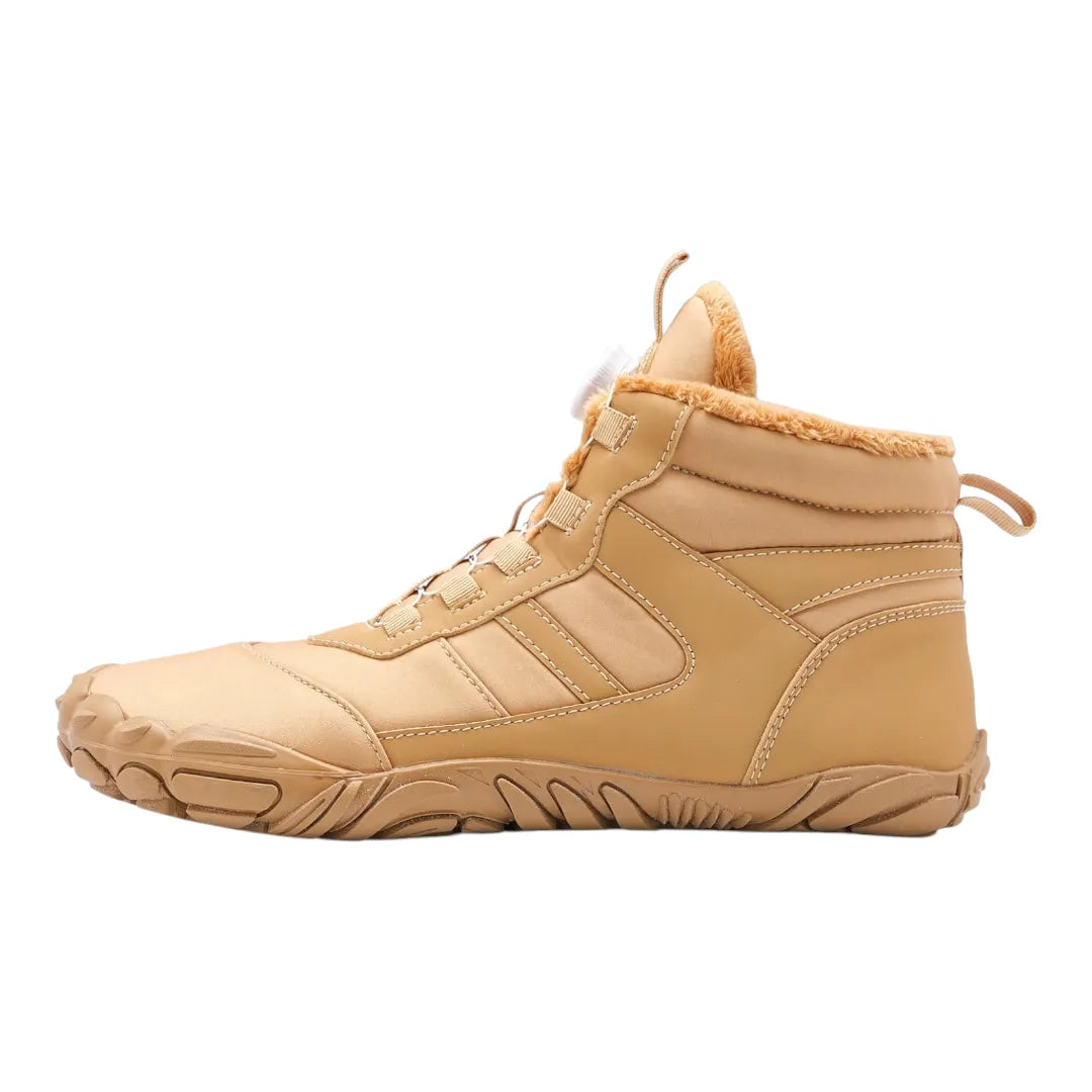 Barefoot Schoenen Heren - Winterschoenen met Voering & Boa Sluiting