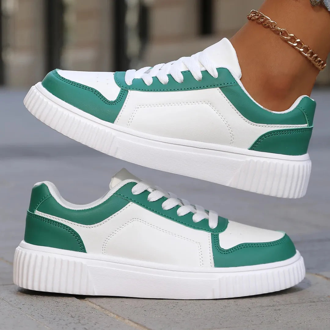 Noa Dames Sneakers – Trendy Schoenen met Uitneembaar Voetbed