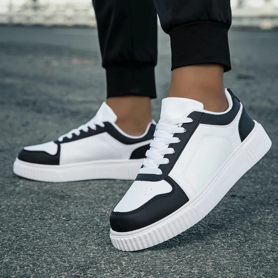 Levi Heren Sneakers – Sportieve Casual Schoenen met Antislip Zool