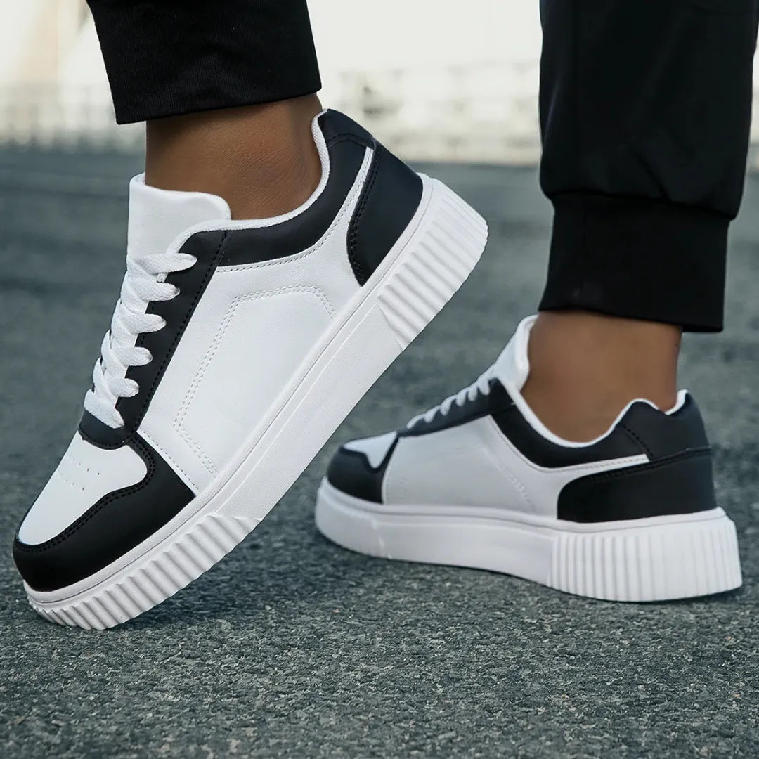 Levi Heren Sneakers – Sportieve Casual Schoenen met Antislip Zool