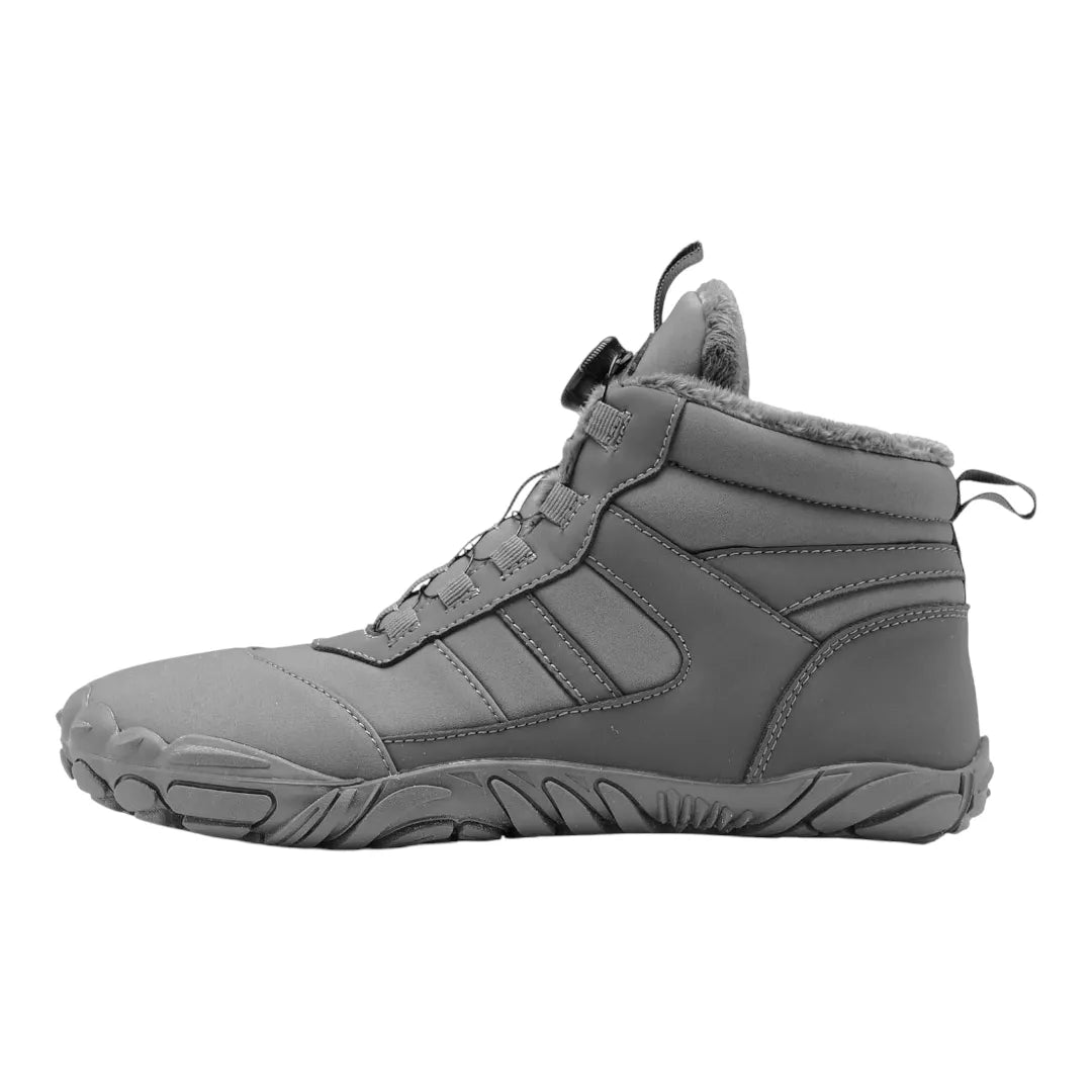 Barefoot Schoenen Heren - Winterschoenen met Voering & Boa Sluiting