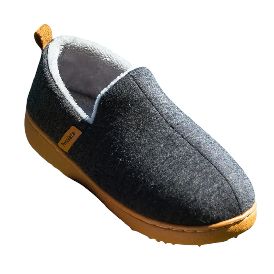 Pantoffels met Harde Zool & Fleece Voering - Warme Sloffen