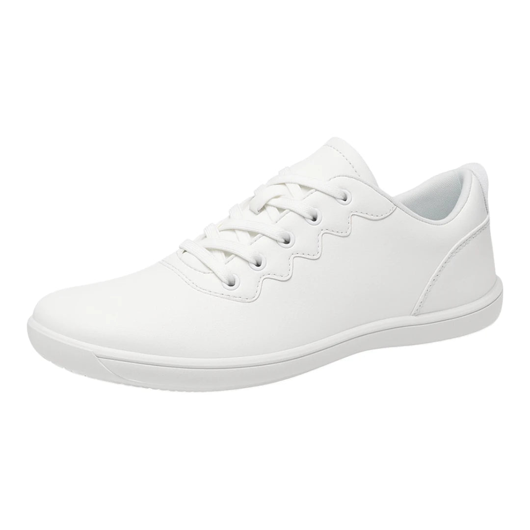 Barefoot Schoenen Unisex - Vegan Leer Sneakers met Brede Neus