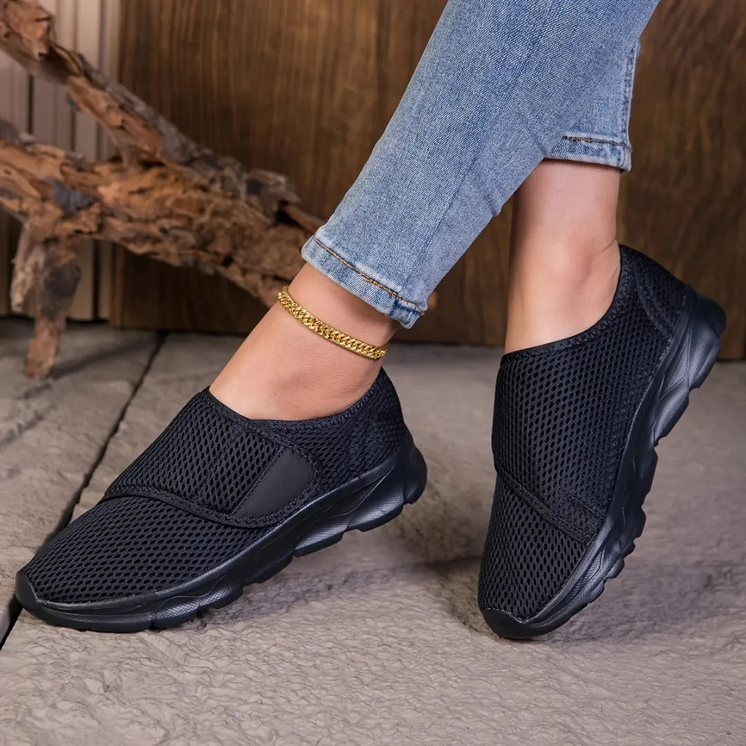 Diabetes Schoenen Dames - Schoenen met Brede Leest & Klittenband