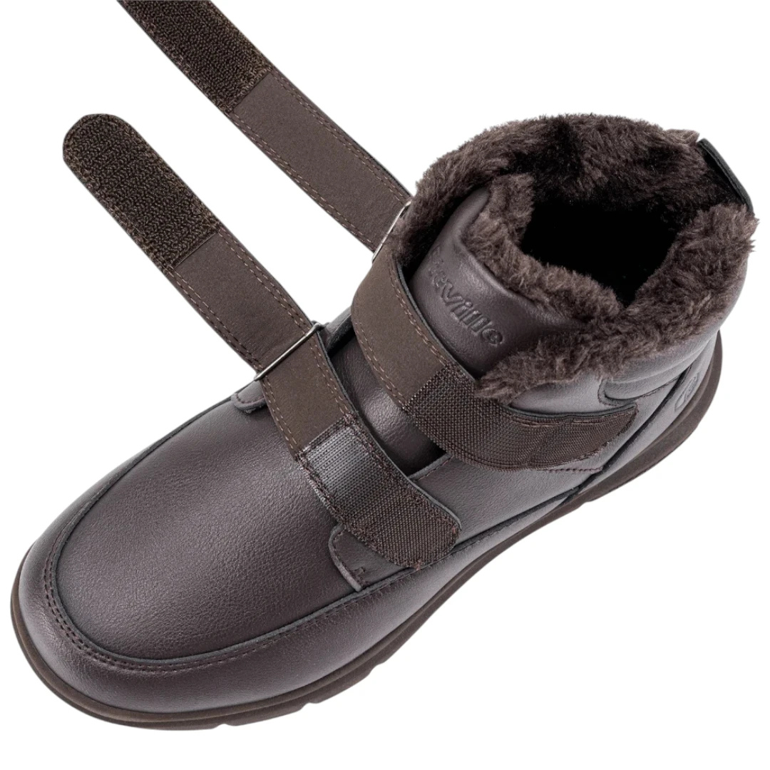 Arvo Hoge Schoenen Heren – Orthopedische Snowboots met Klittenband