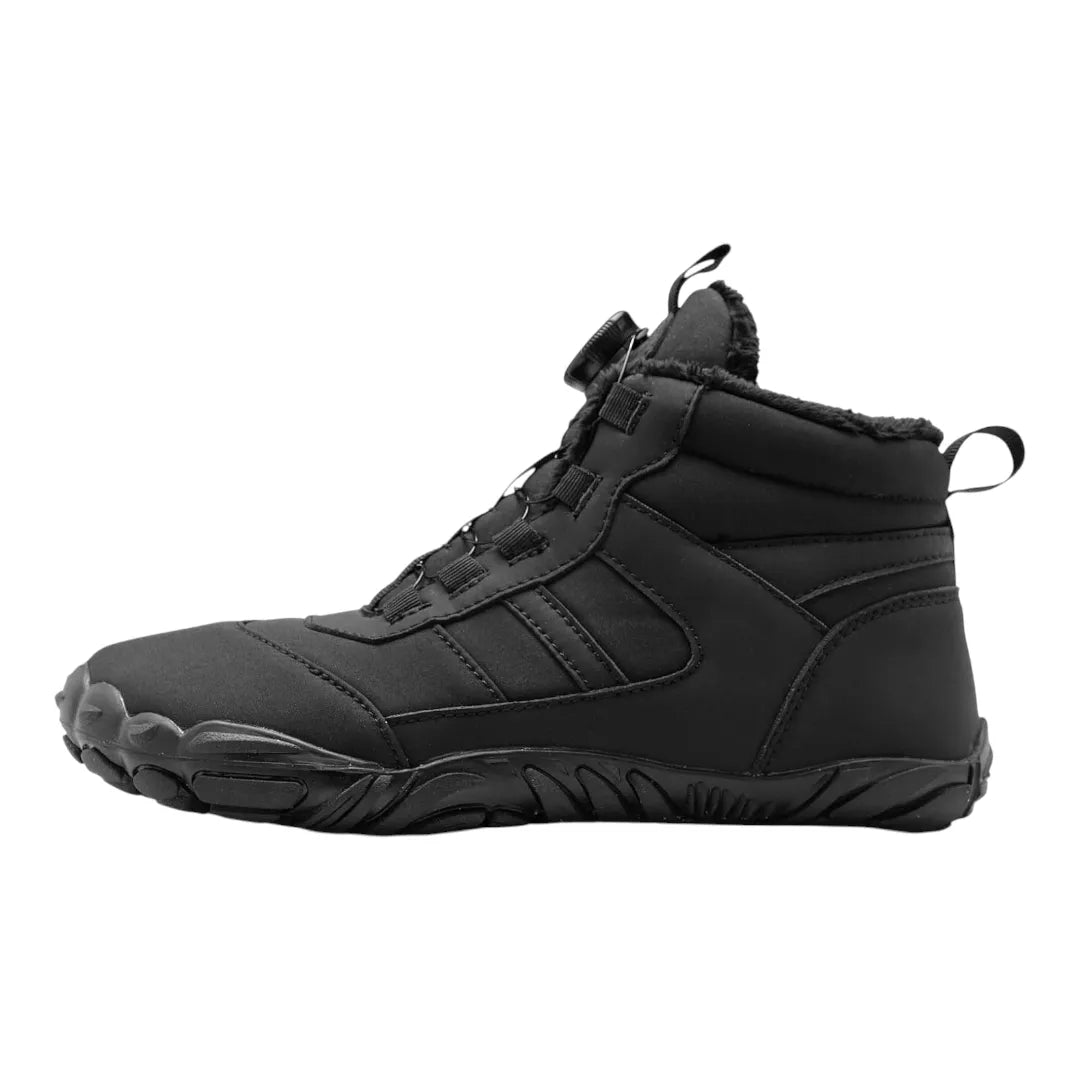 Barefoot Schoenen Heren - Winterschoenen met Voering & Boa Sluiting