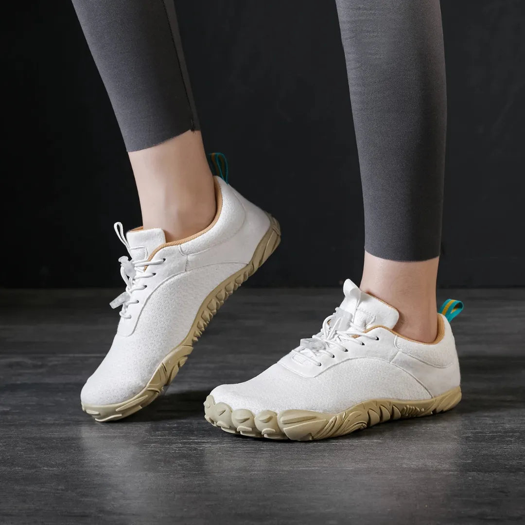 Lo Barefoot Sneakers Dames – Teen Schoenen met Brede Neus
