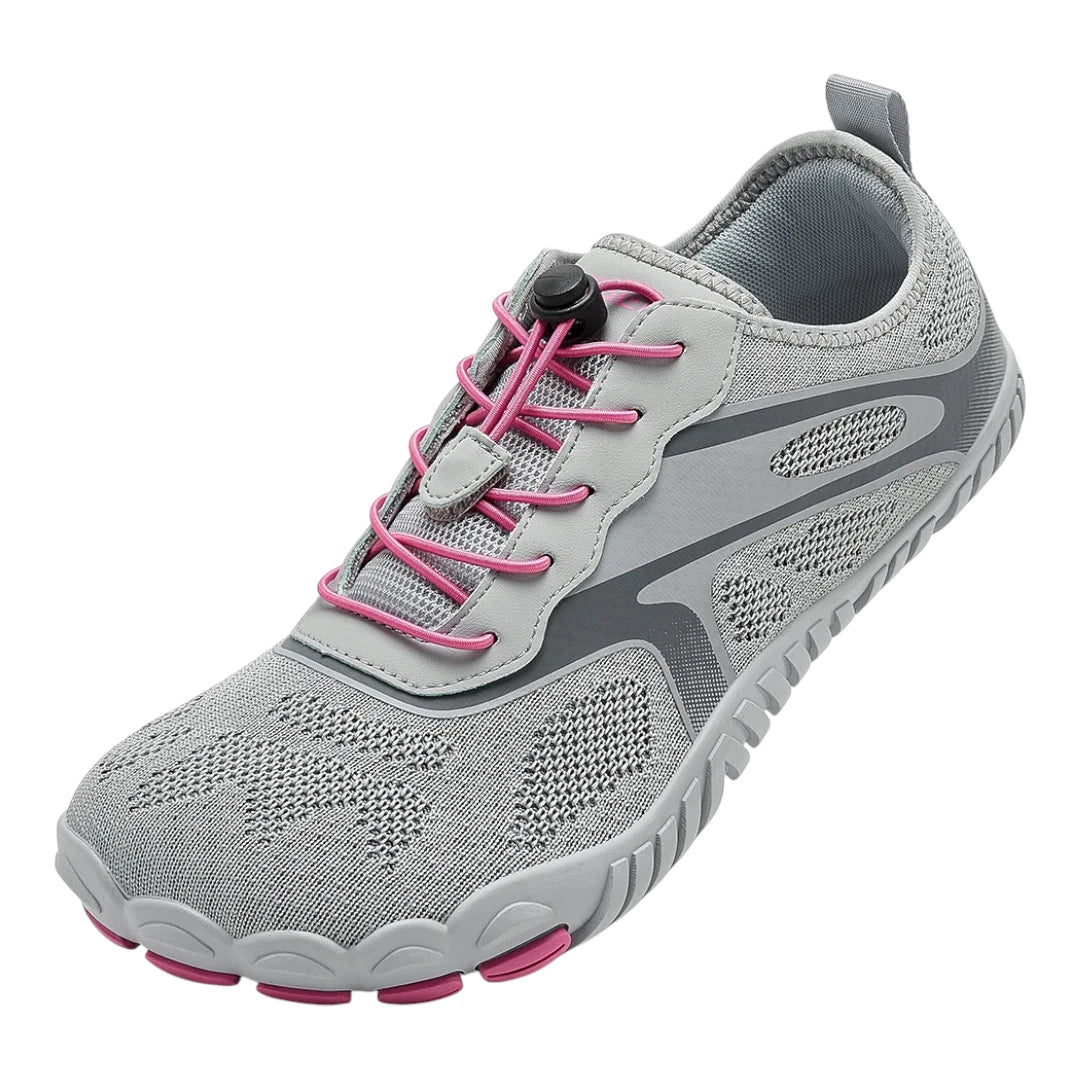 Miro Barefoot Wandelsneakers met Elastische Veters – Zero Drop Zool
