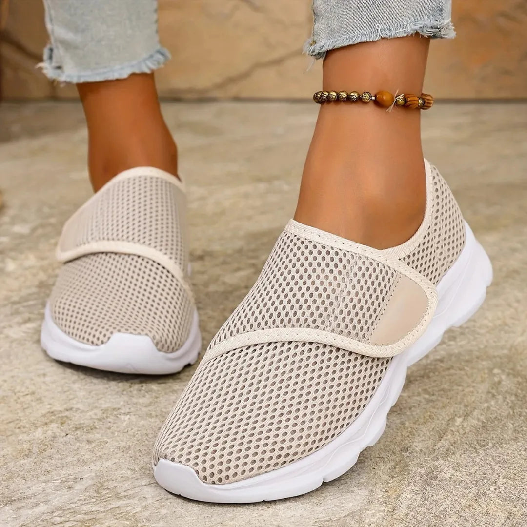 Diabetes Schoenen Dames - Schoenen met Brede Leest & Klittenband