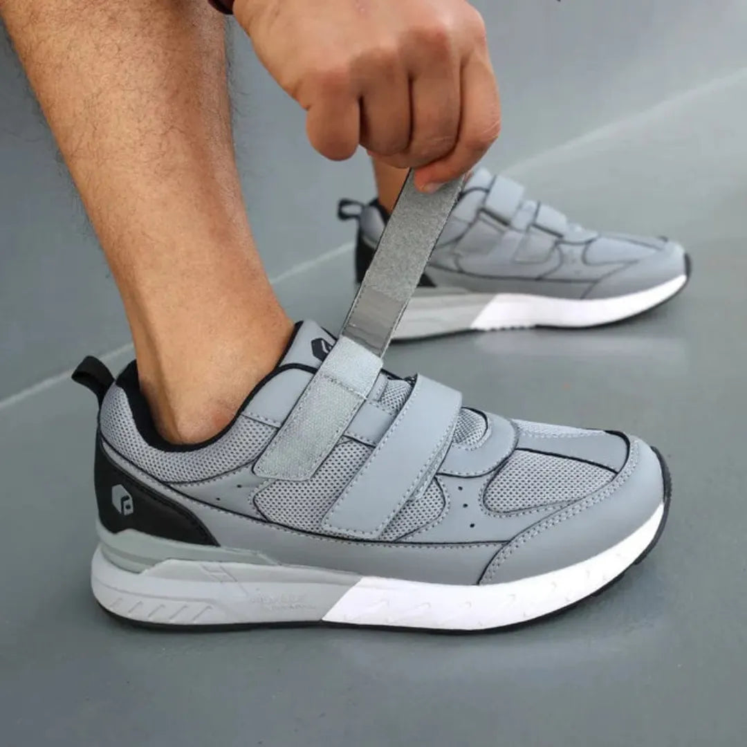Orthopedische Schoenen met Klittenband Heren - Brede Sneakers