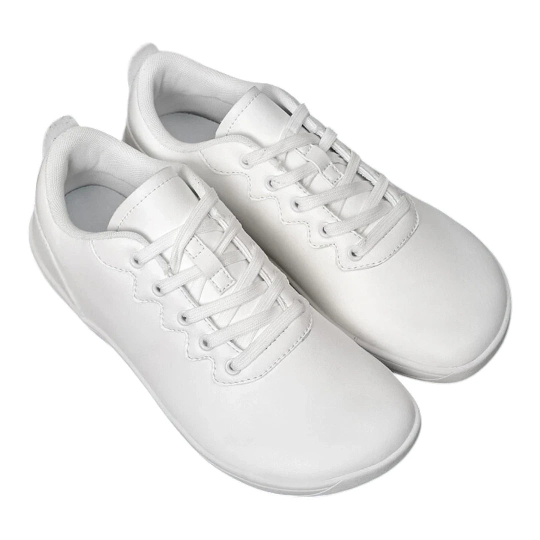 Barefoot Schoenen Unisex - Vegan Leer Sneakers met Brede Neus