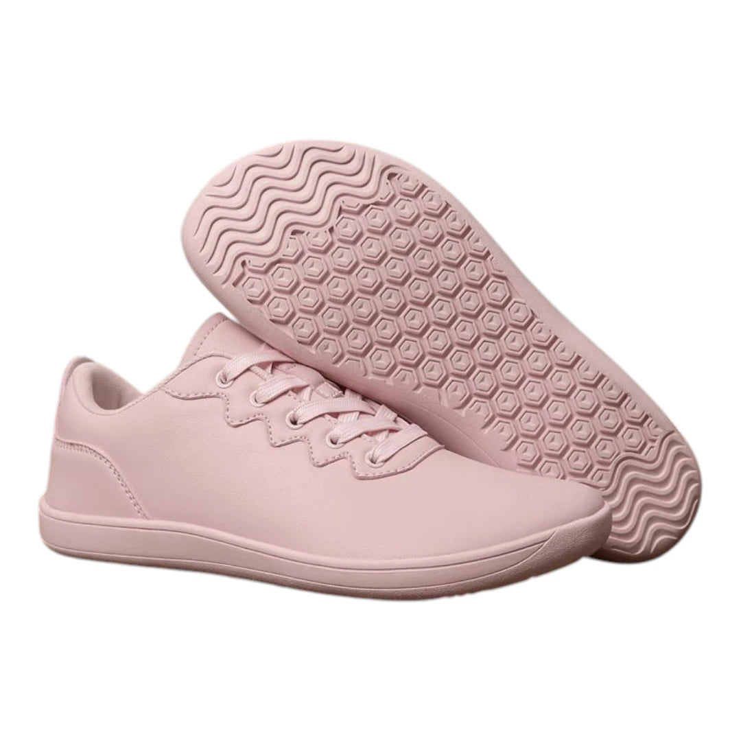 Barefoot Schoenen Unisex - Vegan Leer Sneakers met Brede Neus