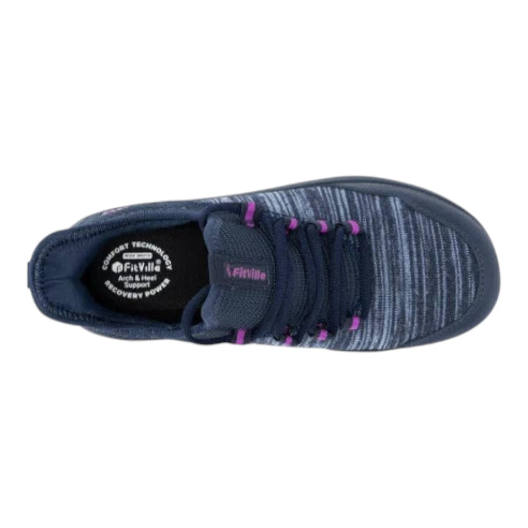 Slip On Sneakers Dames - Orthopedische Schoenen met Brede Neus