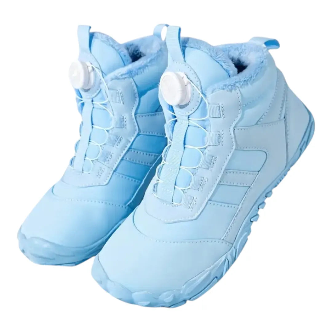 Barefoot Schoenen Dames - Winterschoenen met Voering & Boa Sluiting
