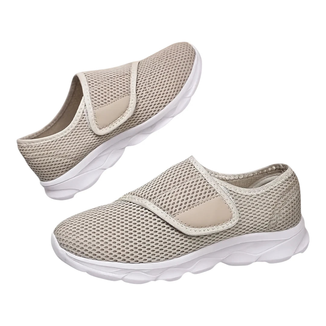 Diabetes Schoenen Dames - Schoenen met Brede Leest & Klittenband