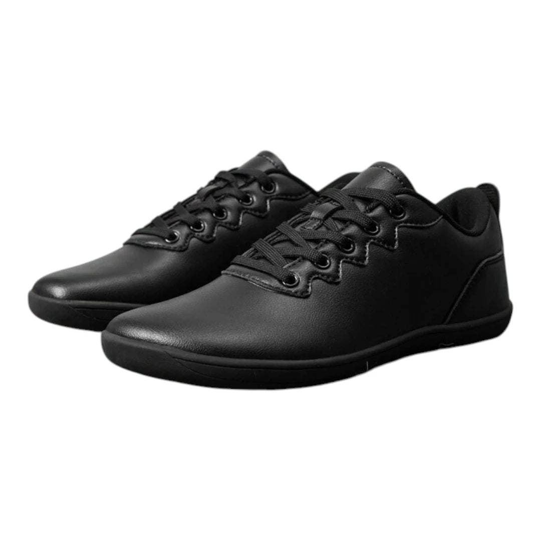 Barefoot Schoenen Unisex - Vegan Leer Sneakers met Brede Neus