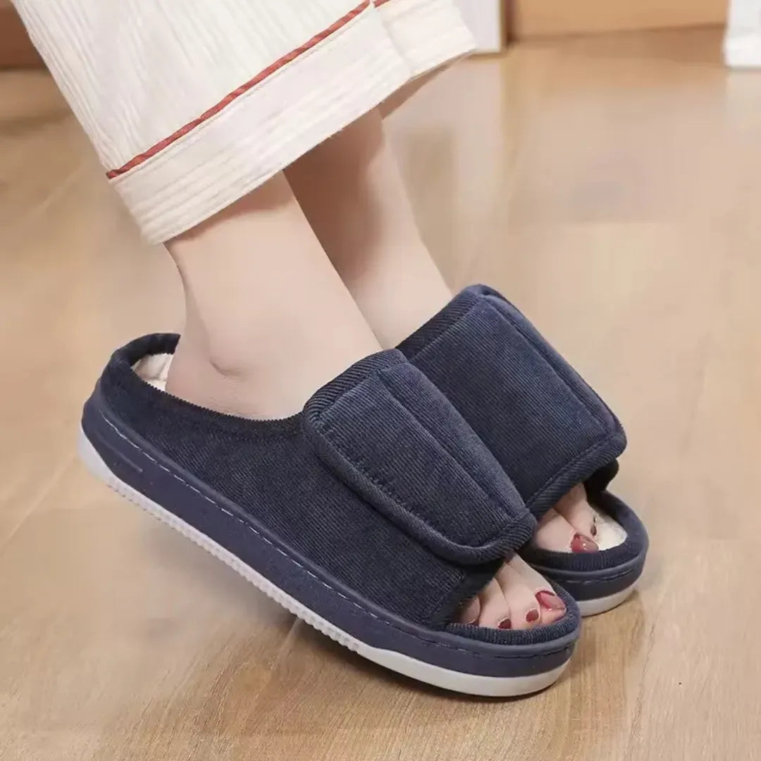 Sam Diabetes Pantoffels Unisex - Sloffen voor Brede & Gezwollen Voeten