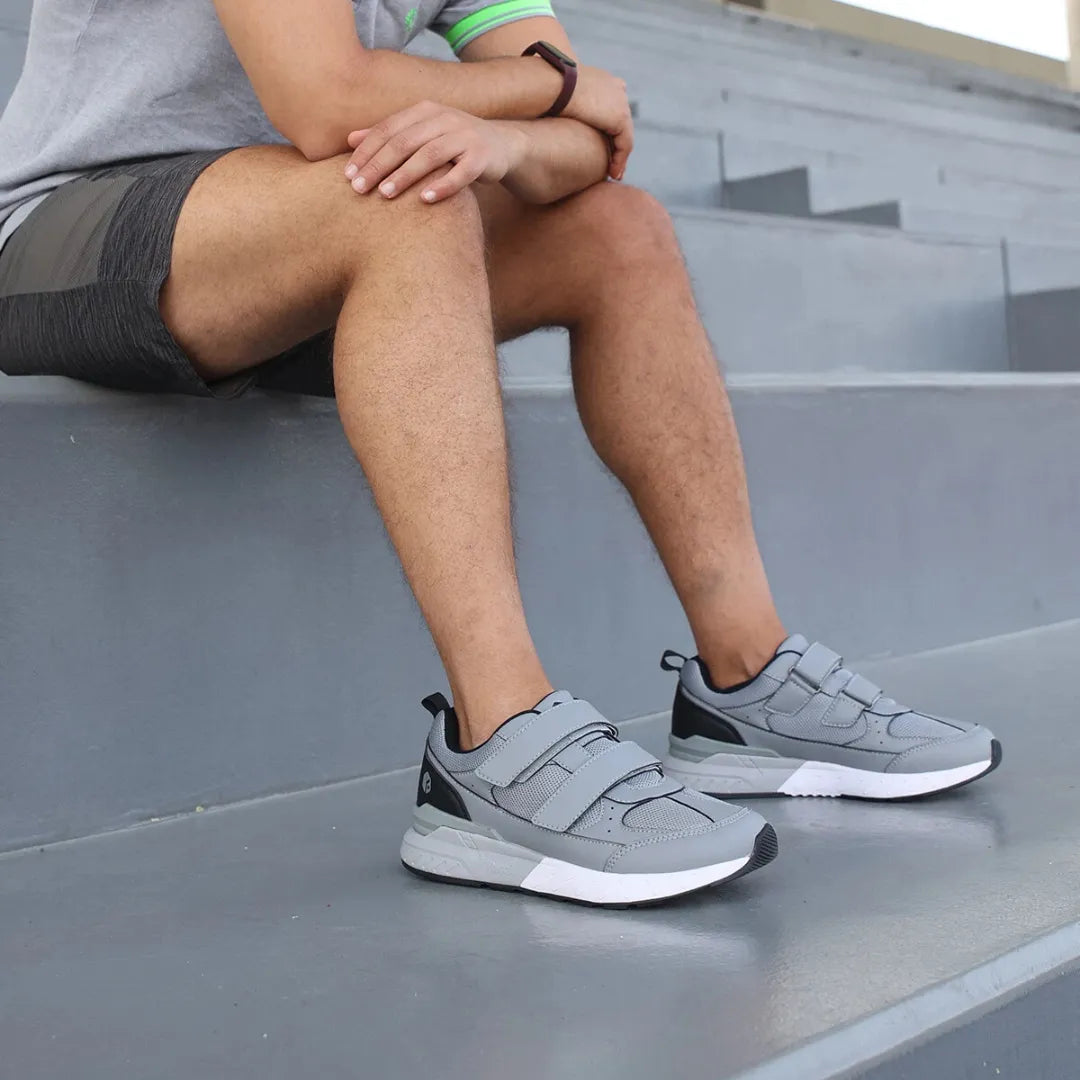 Orthopedische Schoenen met Klittenband Heren - Brede Sneakers
