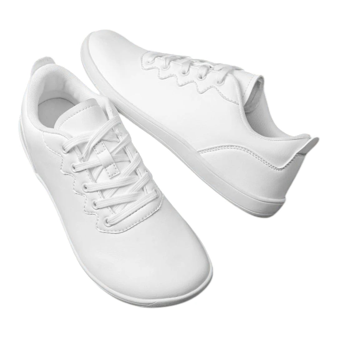 Barefoot Schoenen Unisex - Vegan Leer Sneakers met Brede Neus