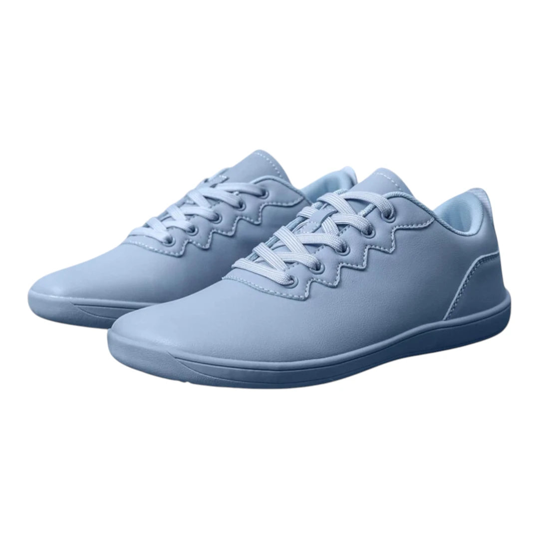 Barefoot Schoenen Unisex - Vegan Leer Sneakers met Brede Neus