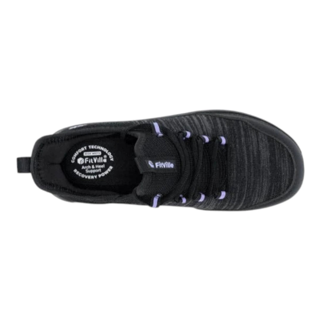 Slip On Sneakers Dames - Orthopedische Schoenen met Brede Neus