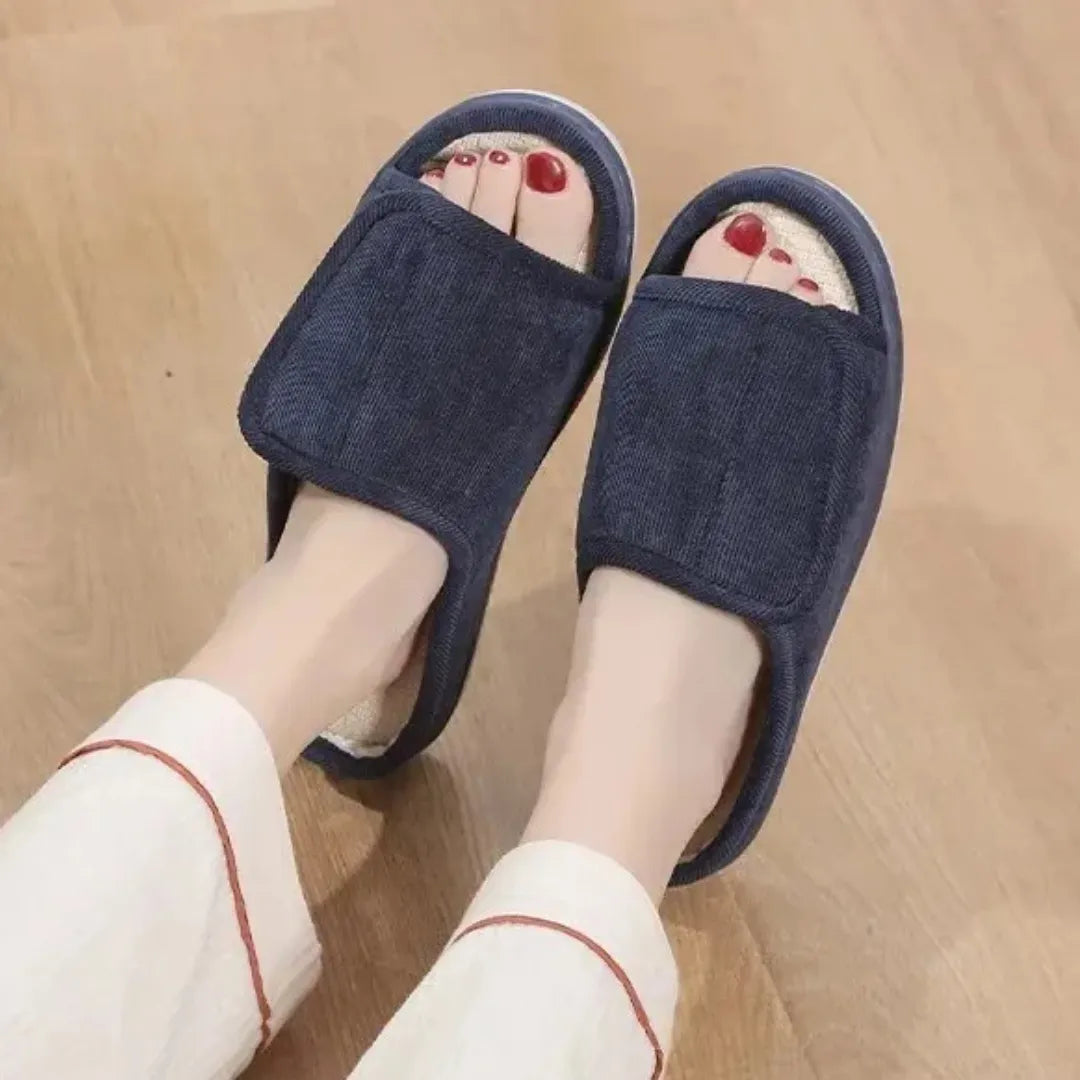 Sam Diabetes Pantoffels Unisex - Sloffen voor Brede & Gezwollen Voeten