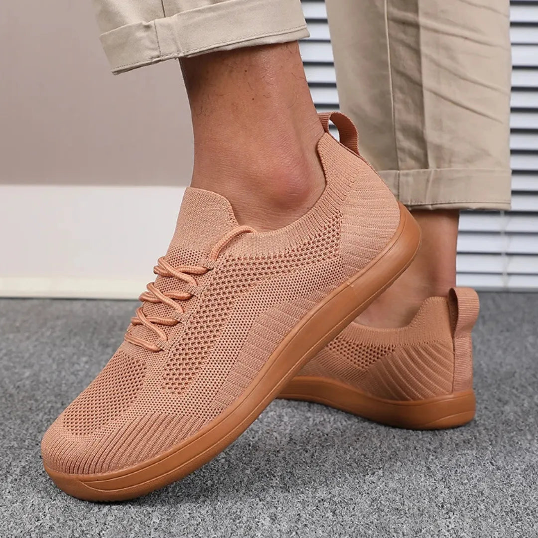 Lior Mesh Barefoot Sneakers met Brede Neus – Ademend & Zero Drop Zool