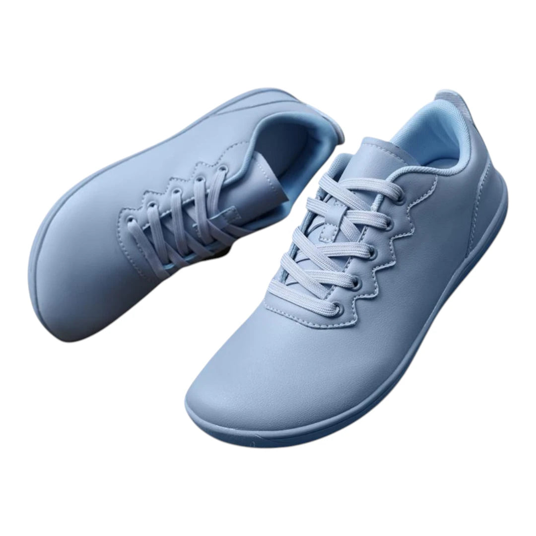 Barefoot Schoenen Unisex - Vegan Leer Sneakers met Brede Neus