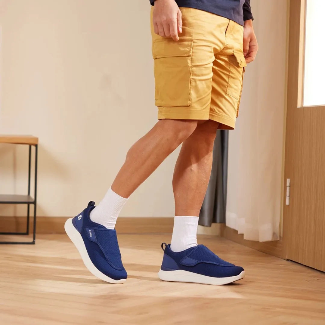 Diabetes Schoenen Heren - Zachte Schoenen voor Gevoelige Voeten