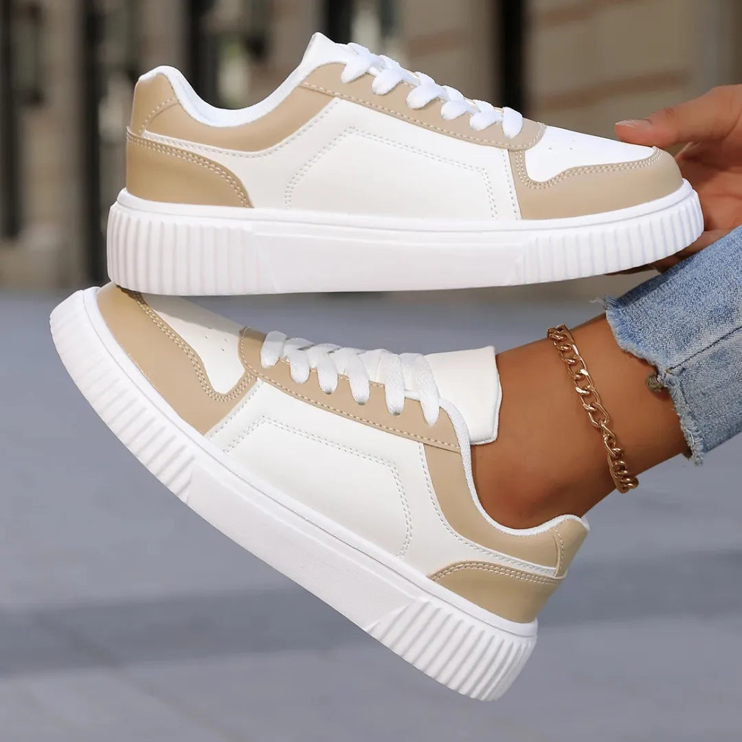 Noa Dames Sneakers – Trendy Schoenen met Uitneembaar Voetbed