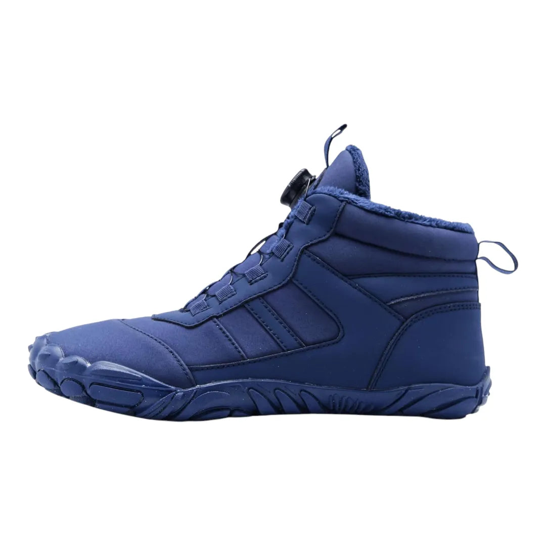 Barefoot Schoenen Heren - Winterschoenen met Voering & Boa Sluiting