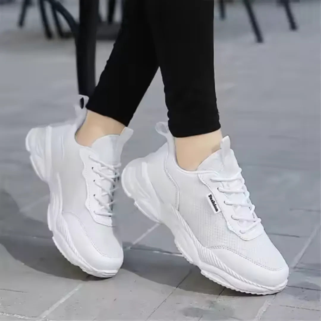 Dames Sneakers met Demping - Schoenen met Uitneembare Zool