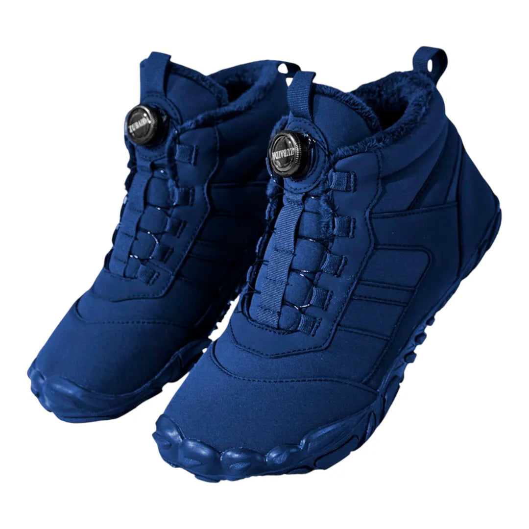Barefoot Schoenen Heren - Winterschoenen met Voering & Boa Sluiting