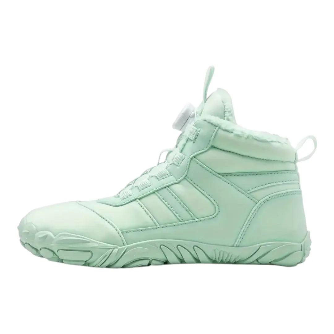 Barefoot Schoenen Dames - Winterschoenen met Voering & Boa Sluiting