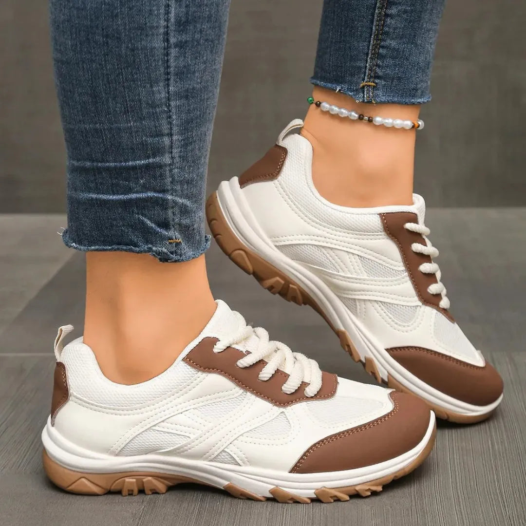 Romy Comfort Sneakers Dames – Wandelschoenen met Uitneembare Zool