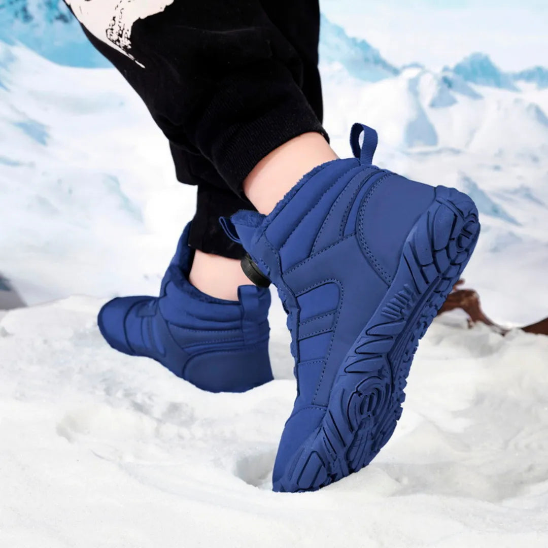 Barefoot Schoenen Heren - Winterschoenen met Voering & Boa Sluiting