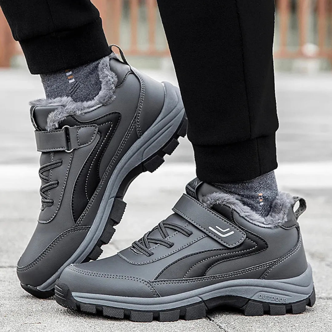 Wandelschoenen Heren Waterdicht - Dempende Schoenen met Klittenband