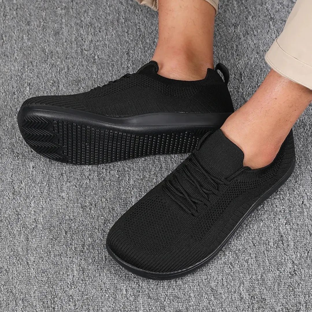 Lior Mesh Barefoot Sneakers met Brede Neus – Ademend & Zero Drop Zool