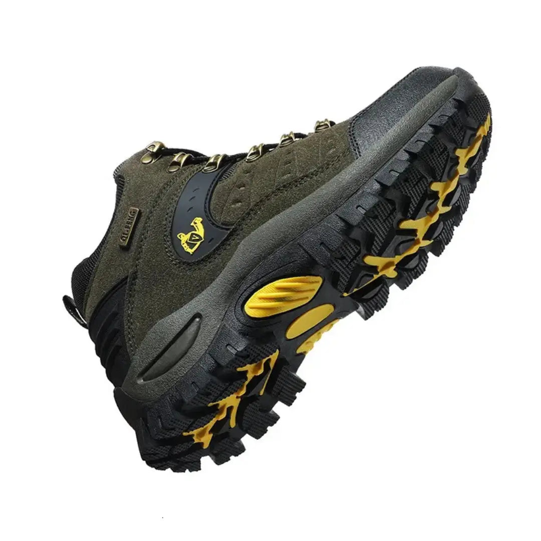 Leren Wandelschoenen met Demping Unisex - Waterdichte Bergschoenen