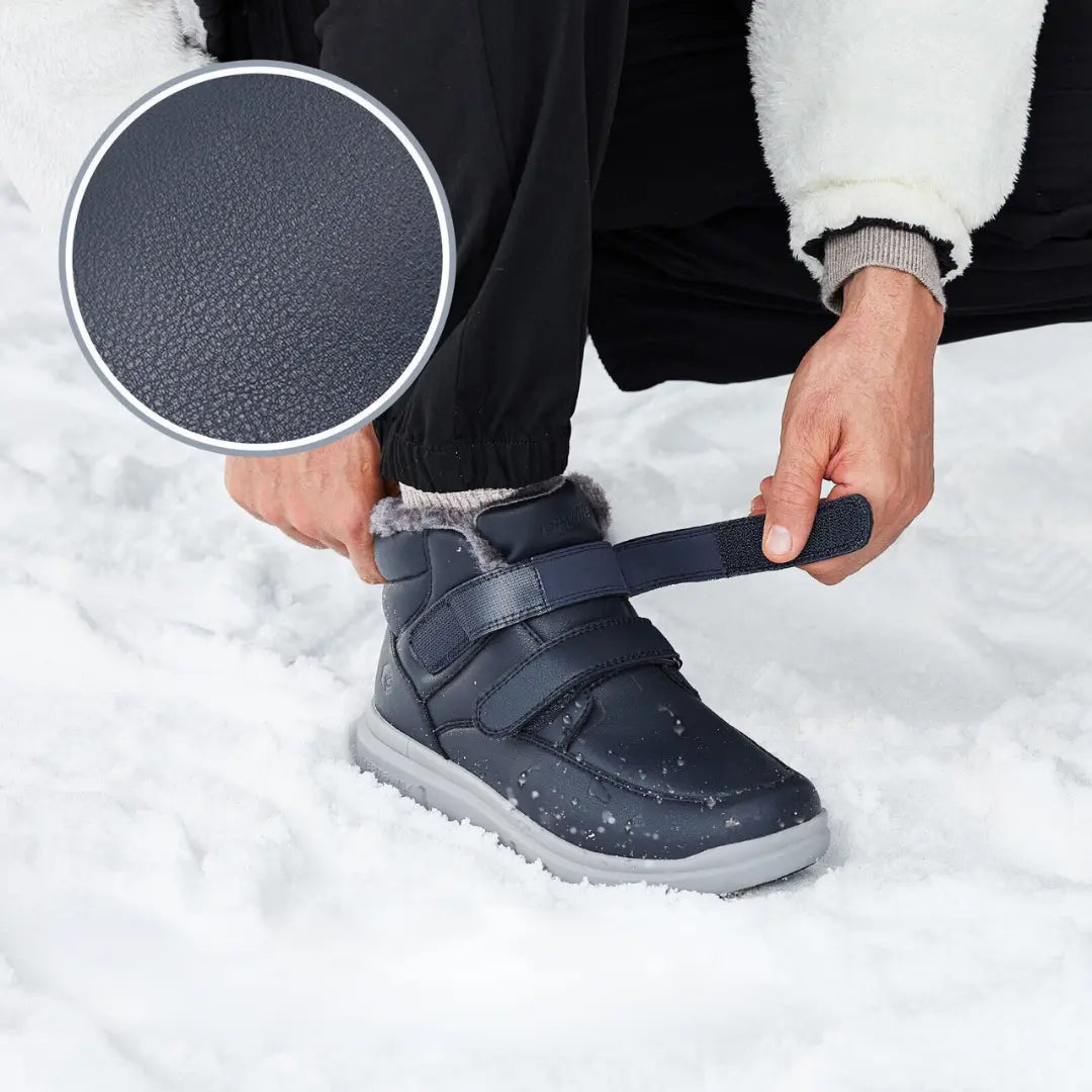 Arvo Hoge Schoenen Heren – Orthopedische Snowboots met Klittenband