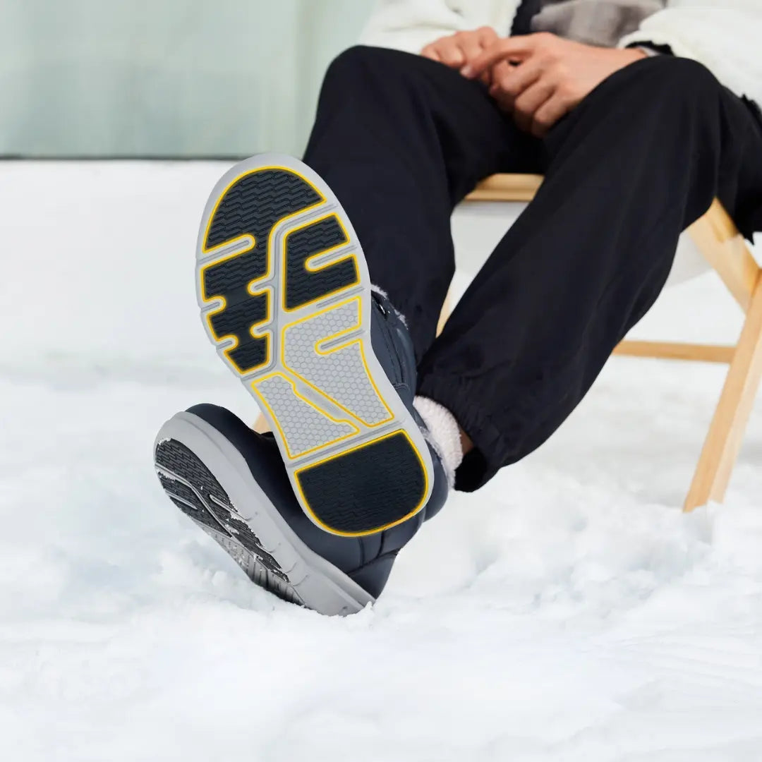 Arvo Hoge Schoenen Heren – Orthopedische Snowboots met Klittenband