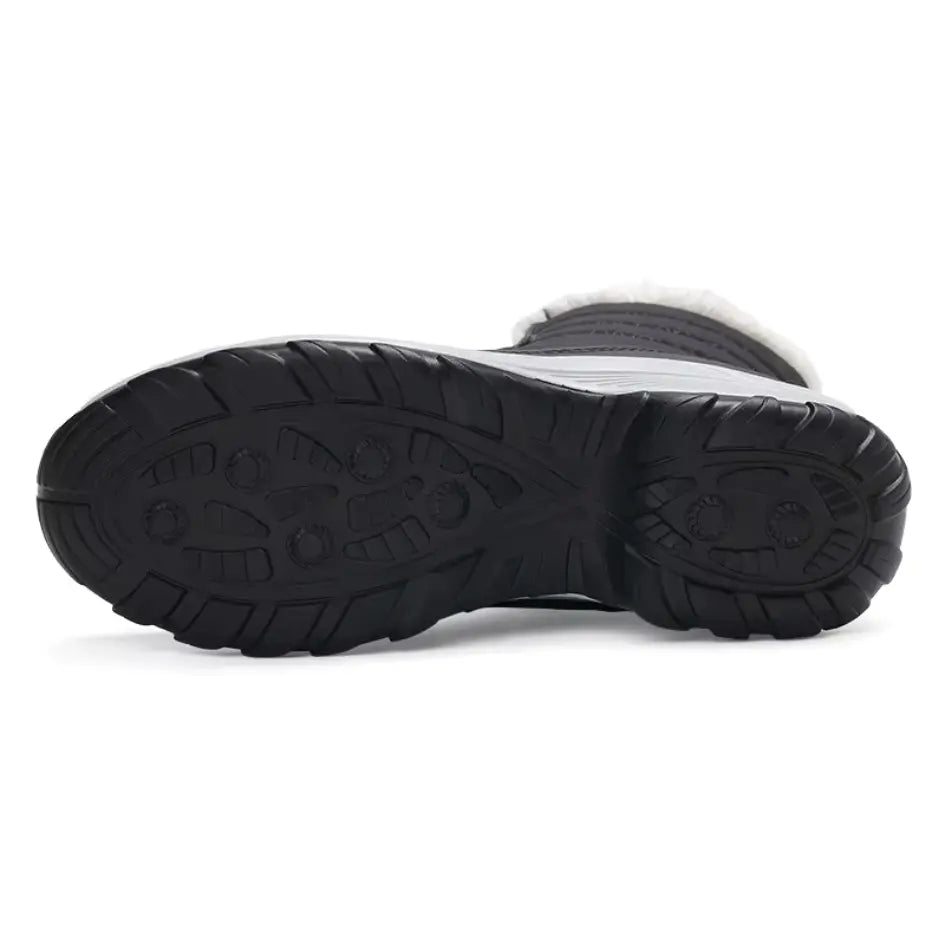 Dames Snowboots met Veters & Grip - Laarzen met Voetboog Ondersteuning