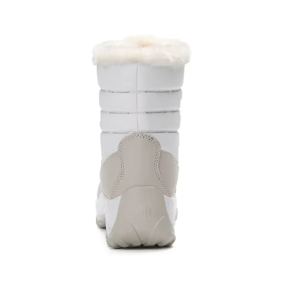 Dames Snowboots met Veters & Grip - Laarzen met Voetboog Ondersteuning