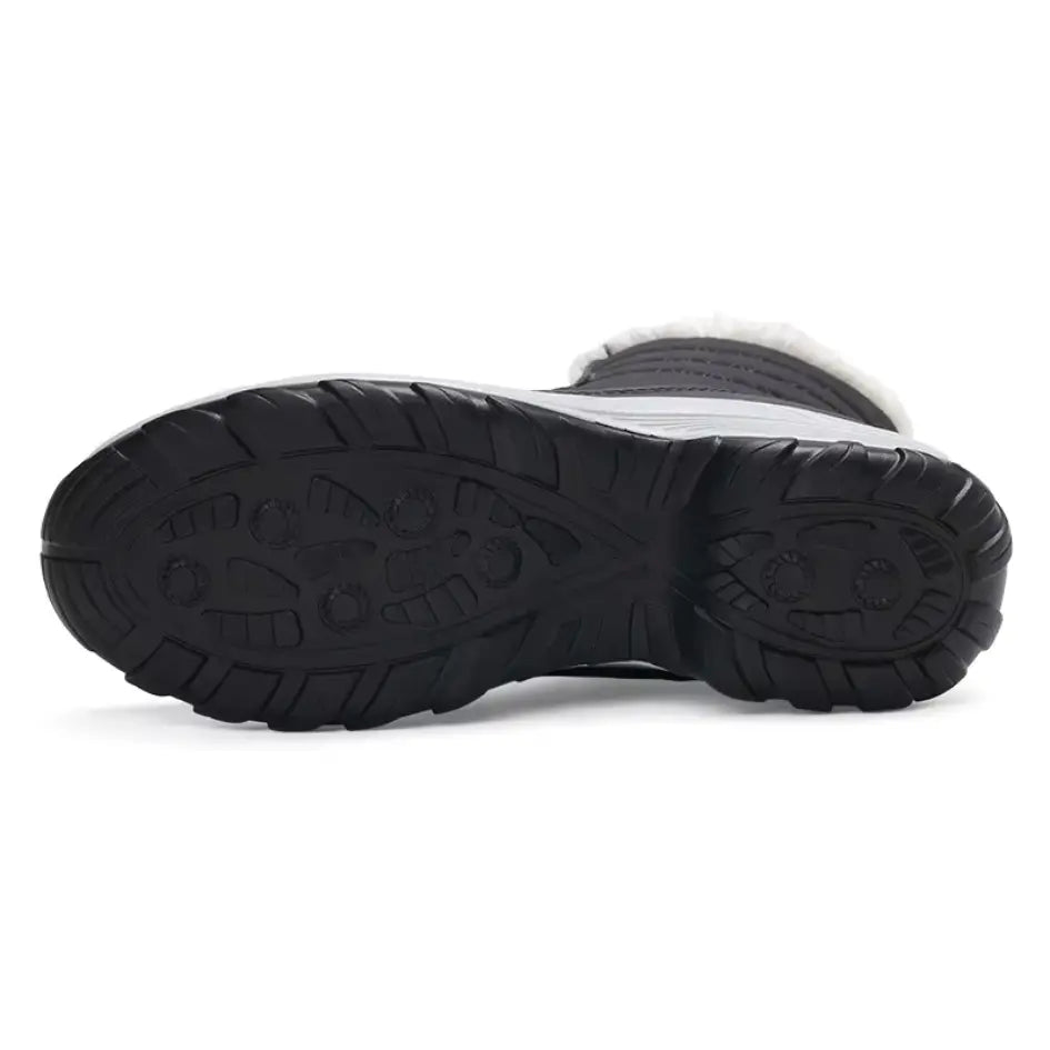 Dames Snowboots met Veters & Grip - Laarzen met Voetboog Ondersteuning