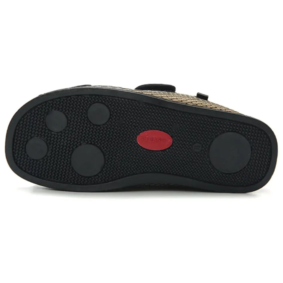 Diabetes schoenen – Unisex sandaal voor brede voeten met klittenband