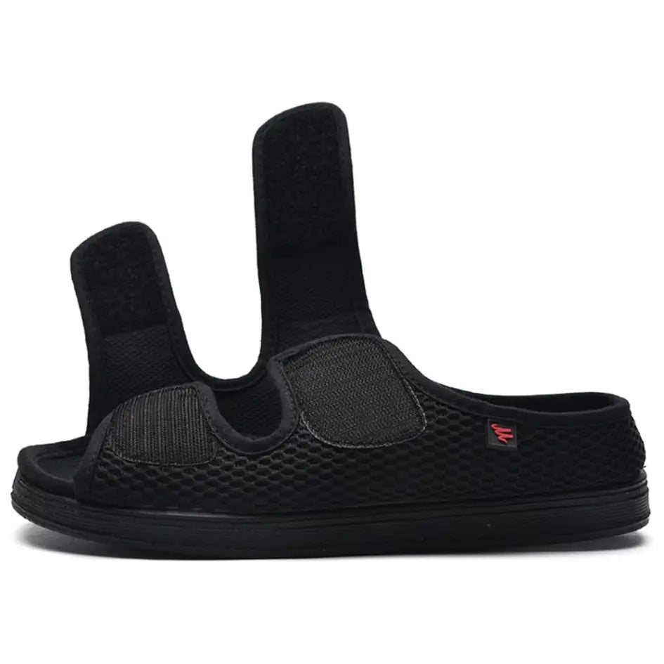 Diabetes schoenen – Unisex sandaal voor brede voeten met klittenband