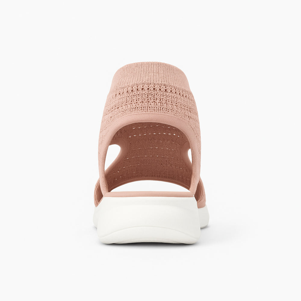 Evi Platform Sandalen met Voetbed - Zomerse Sandalen