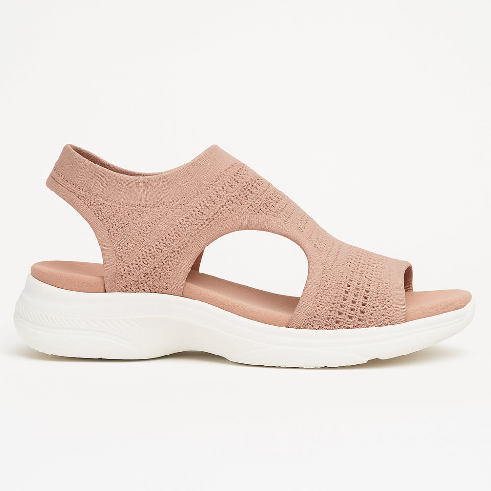 Evi Platform Sandalen met Voetbed - Zomerse Sandalen