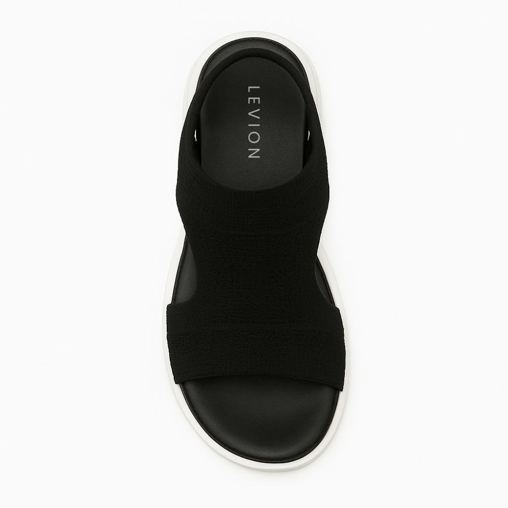 Evi Platform Sandalen met Voetbed - Zomerse Sandalen